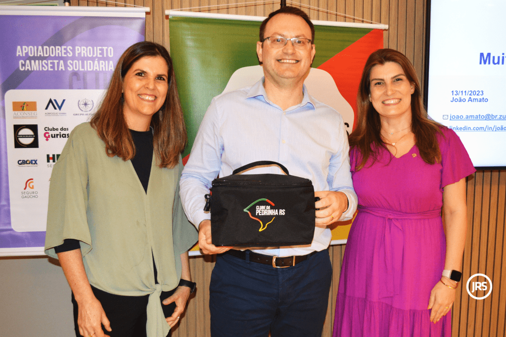 Clube da Pedrinha realiza palestra sobre a trajetória inspiradora de João Amato, da Zurich